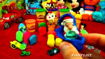 30 Surprise Eggs!! Play Doh Kinder Disney Cars Ice-Cream SpongeBob Angry Birds Super Mario Peppa Pig