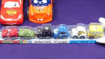 Disney Pixar CARS 2 Toys - Playset Lightning McQueen, Luigi, Guido, McQueen, Mater, Sarge Filmore