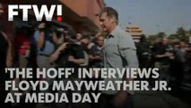 David Hasselhoff interviews Floyd Mayweather