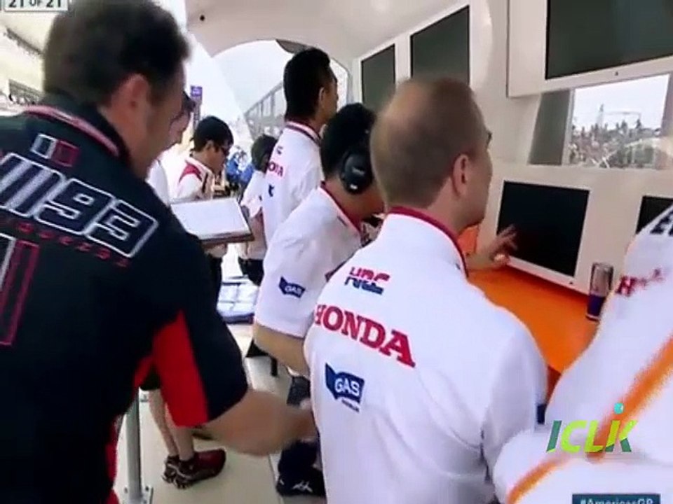 marc marquez the winner and funny moment on motoGP americas 2015