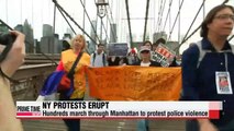 U.S. protest erupt against police brutality