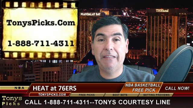 Philadelphia 76ers vs. Miami Heat Free Pick Prediction NBA Pro Basketball Odds Preview 4-15-2015
