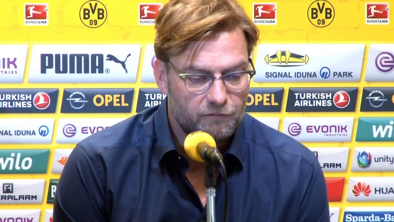 Hier erklärt Klopp seinen Rücktritt beim BVB