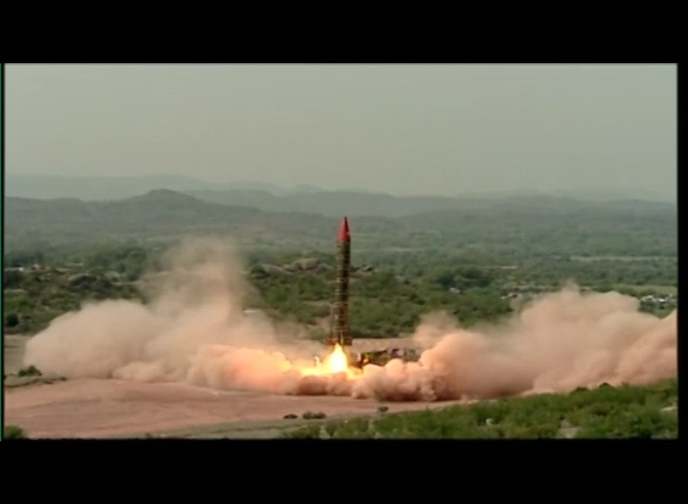 Pakistan successfully test fires Ghauri missile system