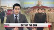 N. Korean leader pays respects to late grandfather and father