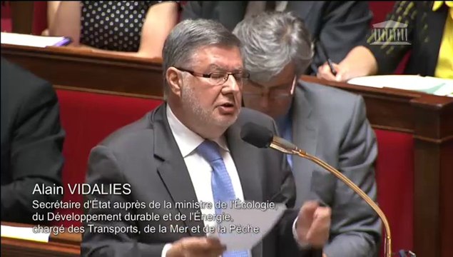 Situation des transports ferroviaires : A. Vidalies répond à une QAG de A. Gest