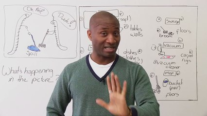 Learn basic English vocabulary for cleaning your house