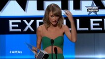 Taylor Swift s'en prend à nouveau à Spotify aux American Music Awards