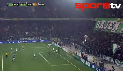 İsveç'i sallayan topuk golü