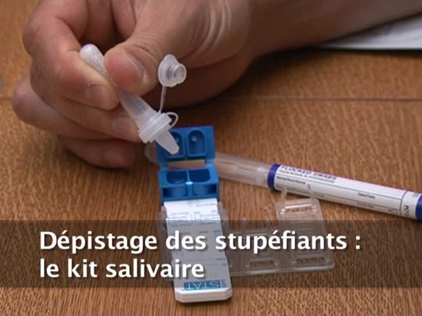 Kit salivaire de dépistage de produits stupéfiants - Vidéo Dailymotion