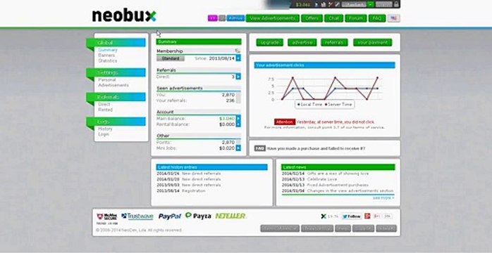How to withdraw money from Neobux to Paypal in payment proof