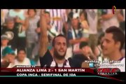 Alianza Lima venció 2-1 a San Martín por el Torneo del Inca