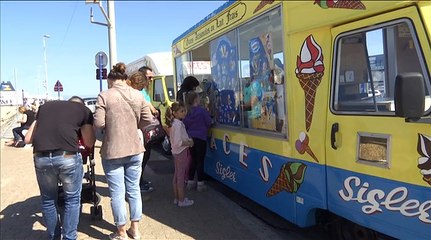 Calais : un mercredi à la plage