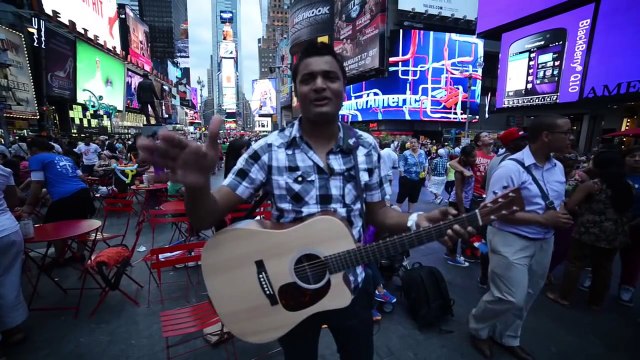 Marcos Brunet & Delki Rosso @ New York - TOMA TU LUGAR CON DANZA & ADORACION Publica @ Times Square