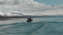 İnci Kefali Av Yasağı - Erciş'te Balıkçı Tekneleri Kıyıya Çekildi