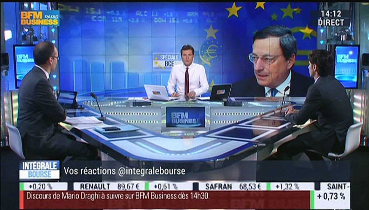 Bilan du premier mois de QE de la BCE: Thierry Sarles, Frederik Ducrozet et Benaouda Abdeddaïm – 15/04