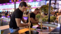 Mixing Ice Cream Like Playing Drums. Seen in Sharm el Sheikh, Egypt