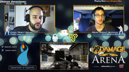 CSGO: Spanish e-Sports - 99Damage ARENA - X6tence Vs Space Soldiers (REPLAY)