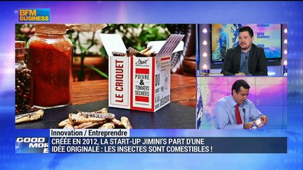 Jimini's, la start-up qui vous fait manger des insectes à l'apéro: Bastien Rabastens - 15/04