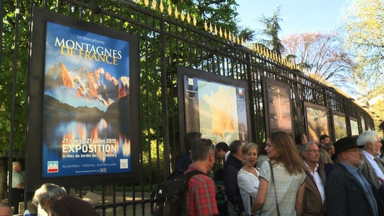 [Événement] Exposition "Montagnes de France" sur les grilles du Jardin du Luxembourg