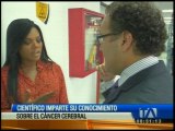 Científico que investiga cáncer de cerebro visita Ecuador