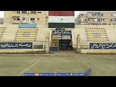 فيديو حصري .انفجار قنبله امام استاد كفر الشيخ .