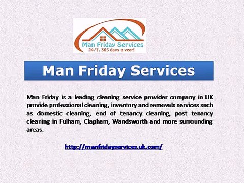 Man Friday - Builders Cleaning Services