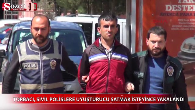 Torbacı, sivil polislere uyuşturucu satmak istedi!
