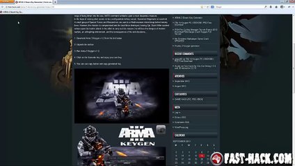 ARMA 3 Steam Key Generator