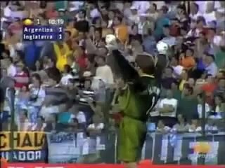 Argentina vs Inglaterra 1998 Octavos de final