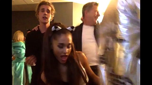 Justin Bieber se une a Ariana Grande y Kendall Jenner para doblar una famosa canción