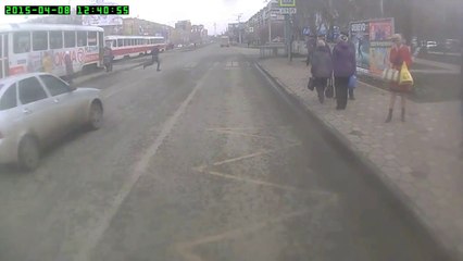 Russia - fatal accident with a pedestrian