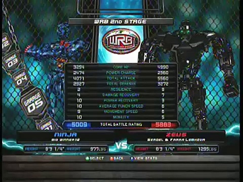 real steel ninja vs zeus