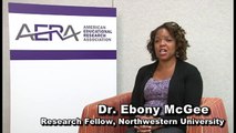 Ebony McGee on Black, Latino and Asian American Students in STEM Fields