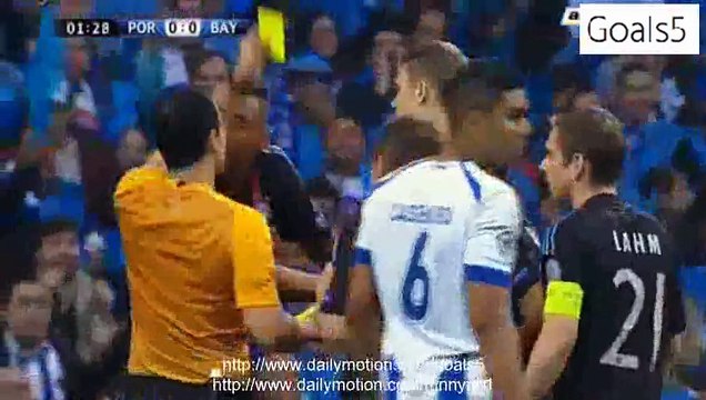 Ricardo Quaresma Goal Porto 1 - 0 Bayern Champions League 15-4-2015