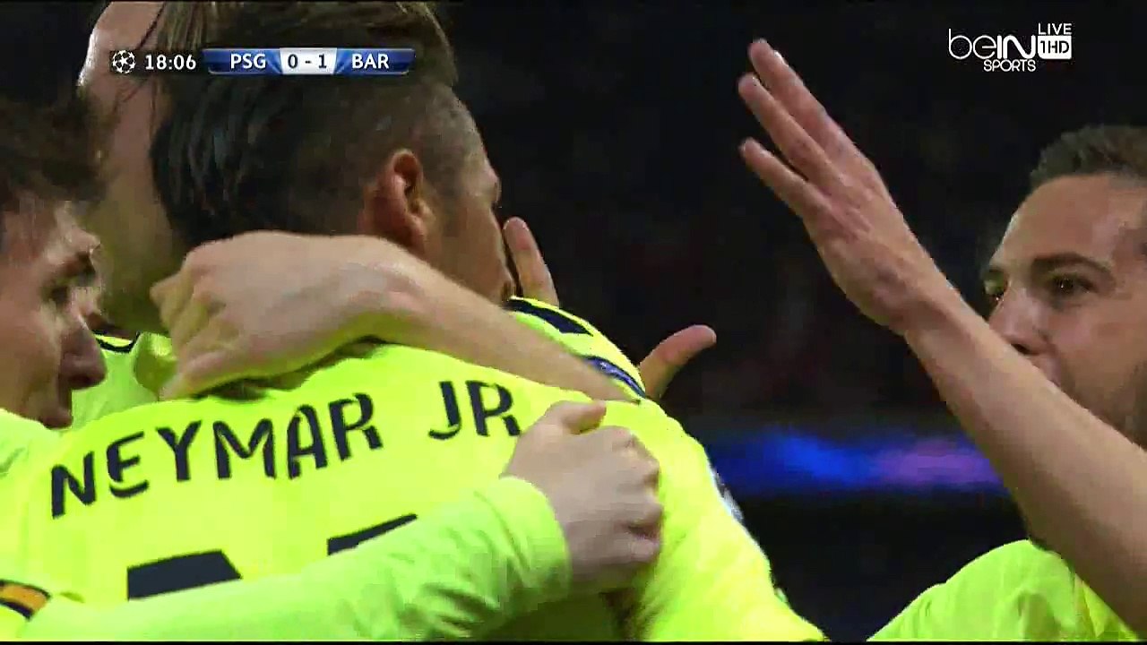 برشلونة 1-0 باريس - نيمار