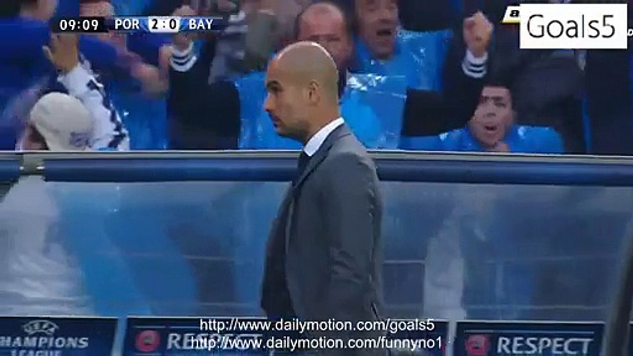 Ricardo Quaresma 2nd Goal Porto 2 - 0 Bayern Champions League 15-4-2015