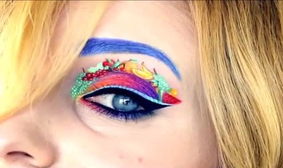 Maquillage Yeux Bleus par Tal Peleg