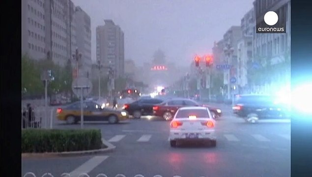 Sandstorm blankets Beijing and northern China regions