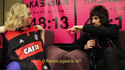 Fã de futebol, Kasabian escolhe músicas para clubes brasileiros