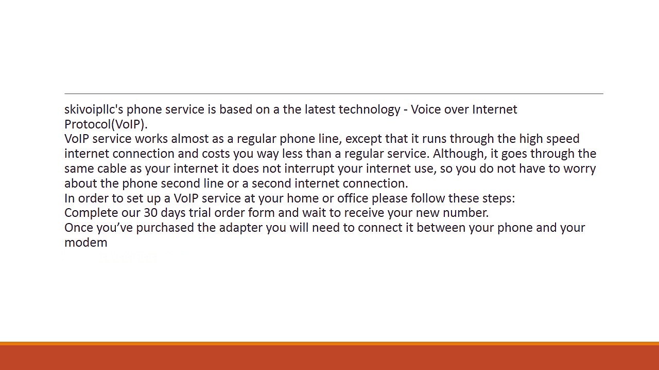 Skivoip best voip