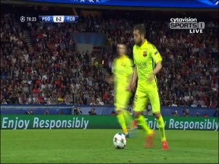 Παρί-Μπαρτσελόνα 0-3 (Σουάρες)