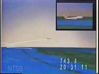 TWA 800: CIA Animation: NTSB Animation #1 "Flight Path View"