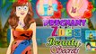 Pregnant Zoe beauty secrets game - Make Zoe look presentable by makeover
