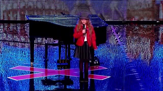 Erza Mucolli, 8 years old, sings 'Papaoutai' by Stromae - France's Got Talent 2015
