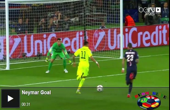 مشاهده اهداف دوري ابطال اوروبا برشلونه الاسباني 3 _ 1 باريس سان جيرمان الفرنسي