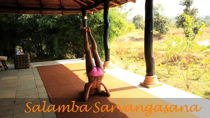 Fitness Show - Hot Yoga Girl : Yoga to Remove Wrinkles