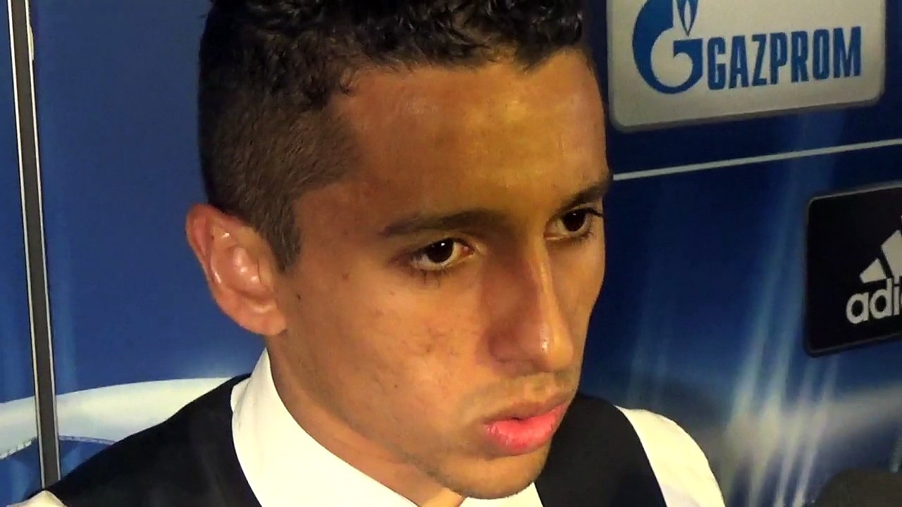 Réaction de Marquinhos  en zone mixte après PSG-Barcelone (1-3)