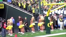 Oregon Cheerleaders from the 2011 Civil War