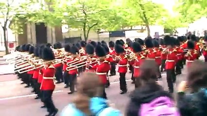 March to Beating Retreat Rehearsal - June 2013